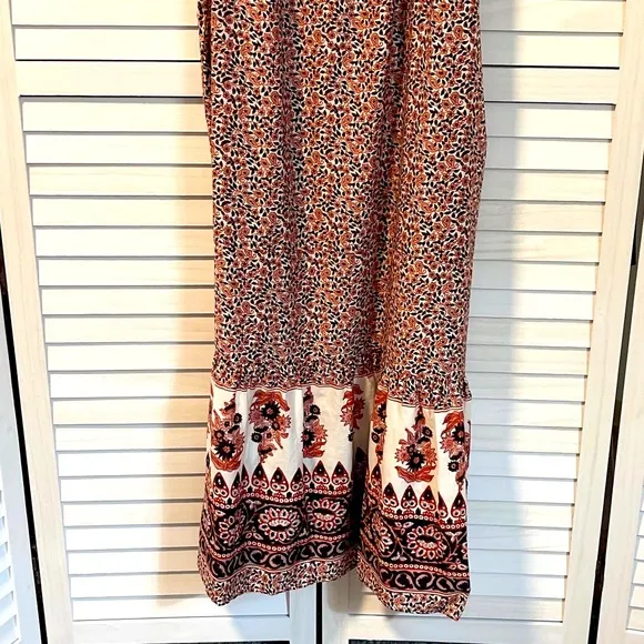 NWT Xirena Dakota Henna Dress Multicolored Sleeveless Pockets SZ Small