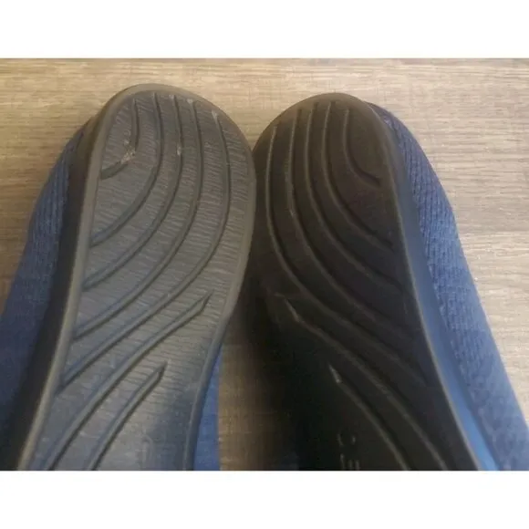 Oesh Dream Ballet Flats Womens Size 9 Navy