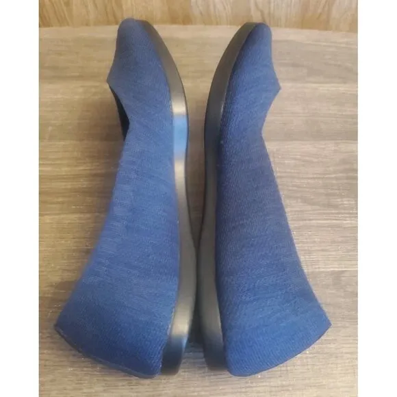 Oesh Dream Ballet Flats Womens Size 9 Navy