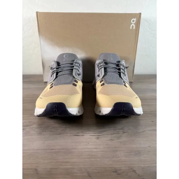 On Cloud Cloud 5 Men’s Running Shoes Fog Savannah Men's Size 11 EU 45 NIB