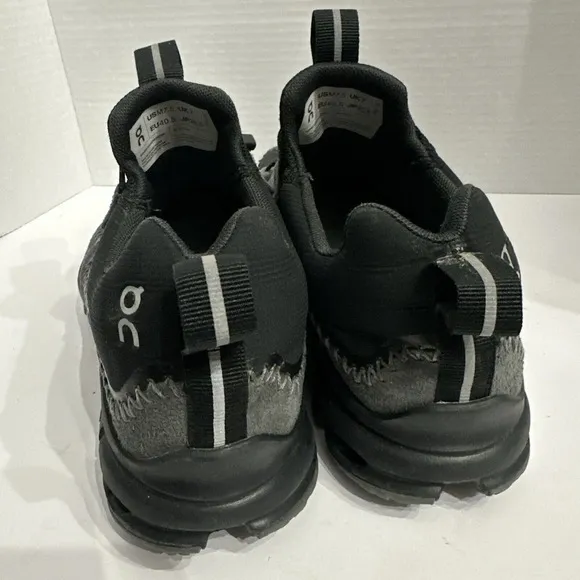 On Cloud Cloudaway Shoes Men's Size 7.5  Black Gray‎ Running Athletic 49.99134