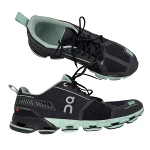 ON Cloudtec Lace-Up Running Sneakers Dark Gray/Mint Swiss Engineering Women's 10