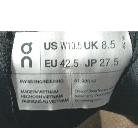 On Running Cloudmonster Frost Cobalt  Shoes Women's Size 10.5 Sneakers