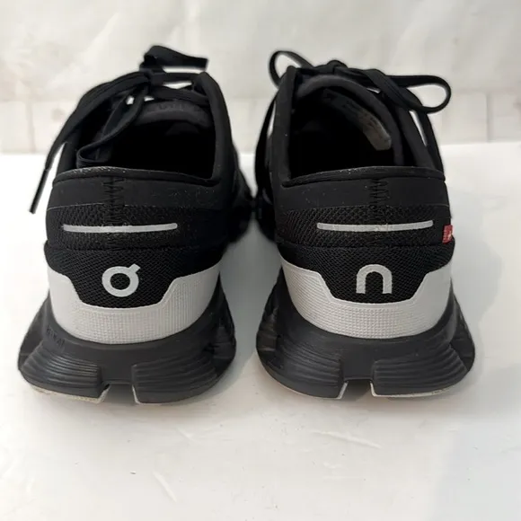 On Running Size 7.5 Men's Cloud X Black Trainers Athletic Shoes Sneakers