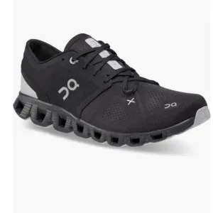 On Running Size 7.5 Men's Cloud X Black Trainers Athletic Shoes Sneakers