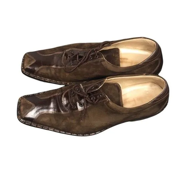 Oxfords shoes brown size 44