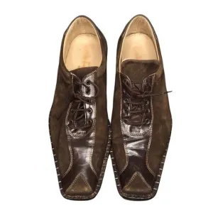 Oxfords shoes brown size 44