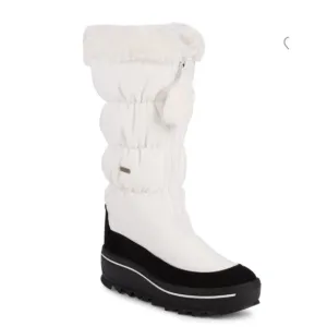 PAJAR Tegan Faux Fur-Trim Snow Boots SIZE 38