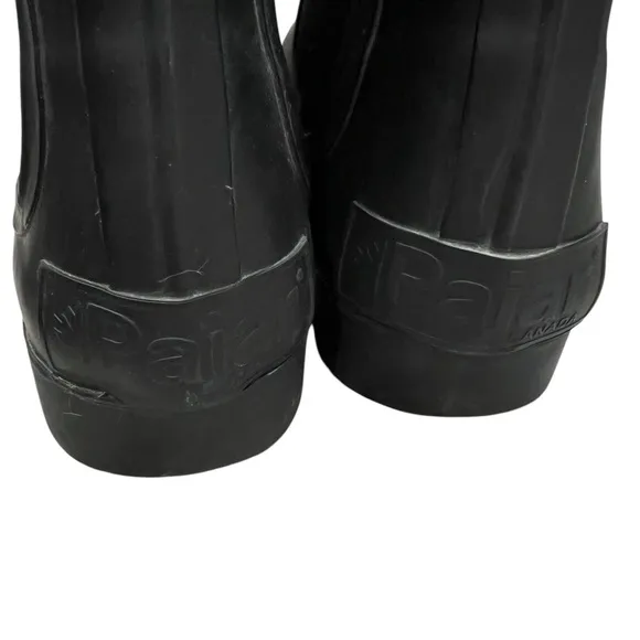 Pajar Women’s 40 Black Rubber Ankle Snow Winter Rain Boots
