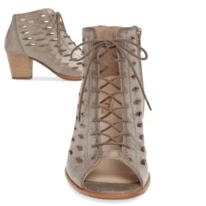 Paul Green &quot;Bali&quot; Metallic Ankle Boots Sz 6.5