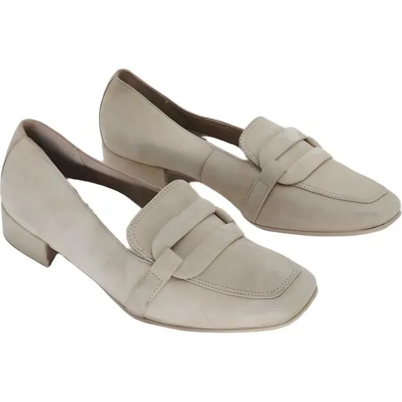 Paul Green Rimona Flat Sabbia Nubuck Shoes for Women Size 7
