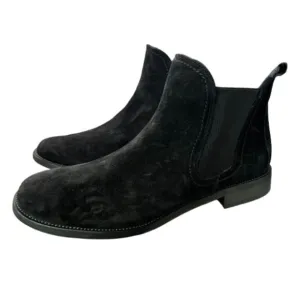 Paul Green Women's Black Suede Booties Size 8M US / 5.5UK