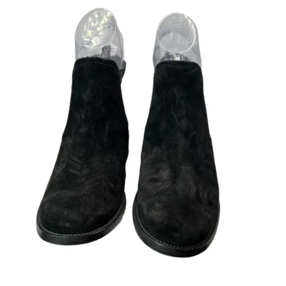 Paul Green Women's Black Suede Booties Size 8M US / 5.5UK