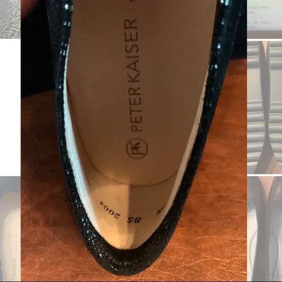 Peter Kaiser Sparkle Slip On Shoes *