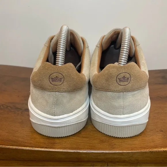 Peter Millar | Vantage Suede Shoes - Beige Tan ; Womens 9.5