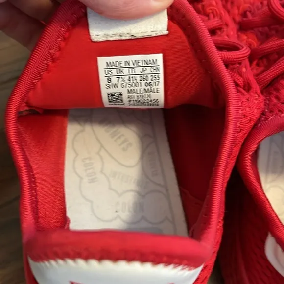 Pharrell x adidas Tennis Hu 'Scarlet Red' - Men’s 8