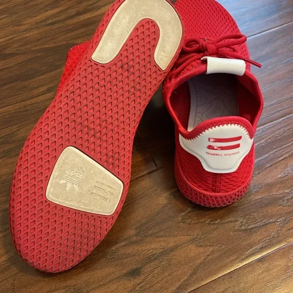 Pharrell x adidas Tennis Hu 'Scarlet Red' - Men’s 8