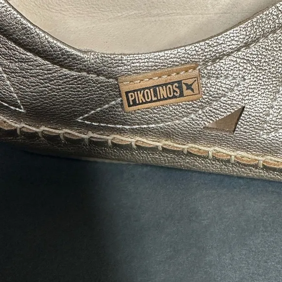 Pikolinos Metallic Slip-On Shoes size 10.5 - 41 Europa  brand new with out box