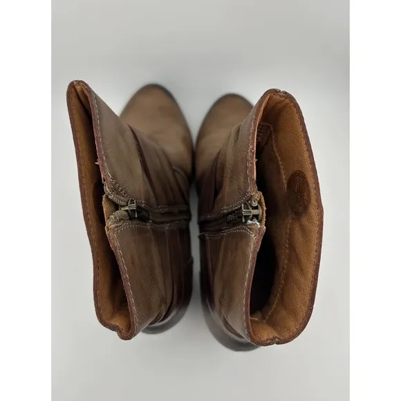 PIKOLINOS Shoes Verona 829-9834 Wood Leather Ankle Boot Bootie's Size: 5/36