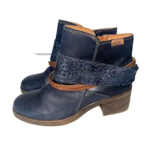 Pikolinos Women’s Lyon Ankle Boots size 39/8 Genuine Leather Western Boho