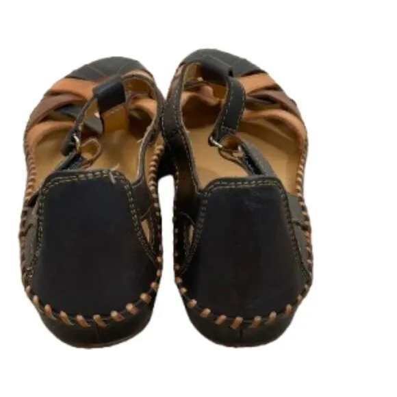 Pikolinos Worn Once Women's Puerto Vallarta Leather Sandals Size 38/US 7.5-8