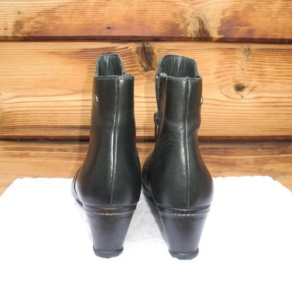 Pikolinos Black Ankle Boots 10 10.5