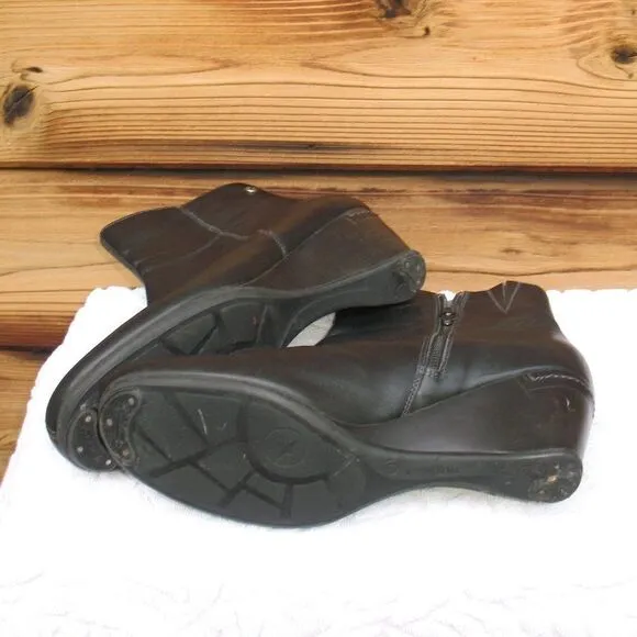 Pikolinos Black Ankle Boots 10 10.5