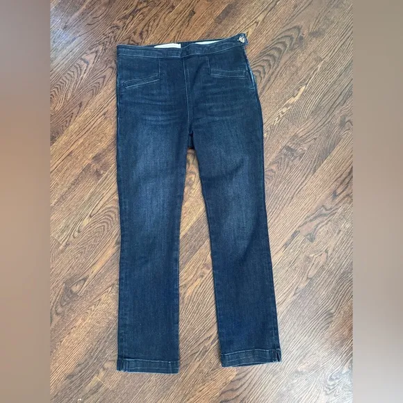 Pilcro and the Letterpress by Anthropologie High-Rise Denim Trouser Legging Jean