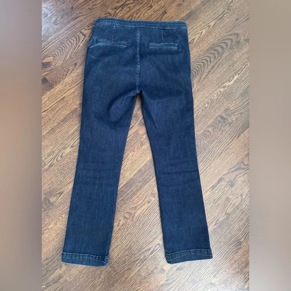 Pilcro and the Letterpress by Anthropologie High-Rise Denim Trouser Legging Jean