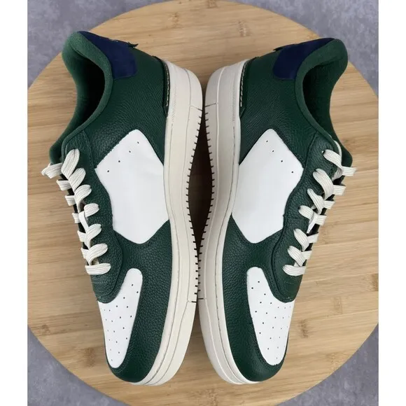 Polo Ralph Lauren Masters CRT-SK-LTL Men's SZ 11.5 Green Leather Casual Shoes