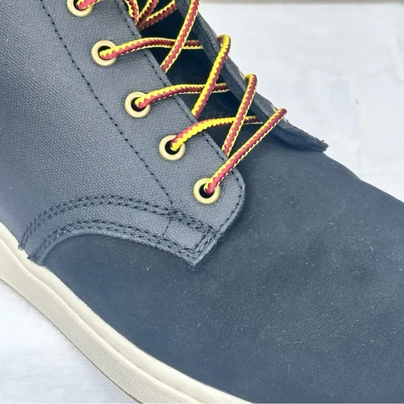 Polo Ralph Lauren Shrunken Sneaker Boots Men's Black Nubuck Ankle Size 12 NWOB