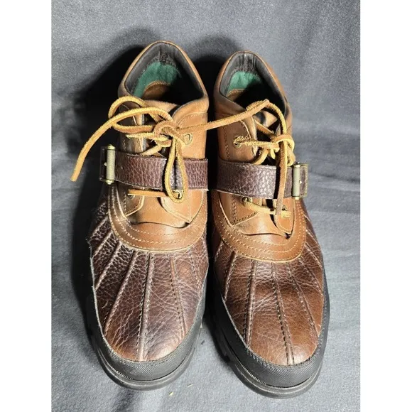 Polo Sport Ralph Lauren Brown Ranger Ankle Combat Boots Duck  Men's Size 12D