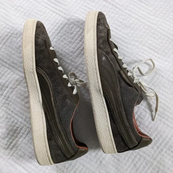 Puma Alexander McQueen Suede Sneakers Trainers Low Shoes Men US 13