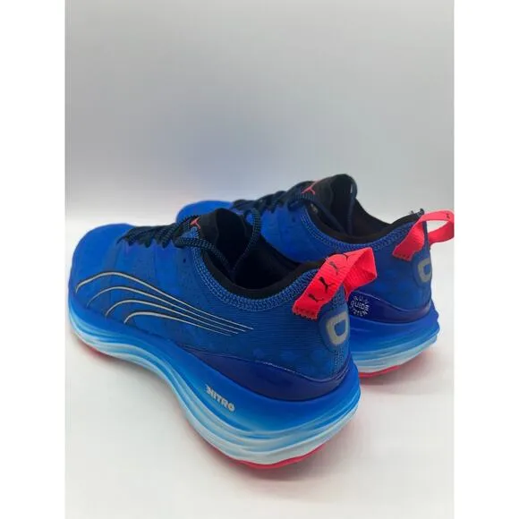 Puma ForeverRun Nitro Blue Men's Running Shoes Size 12 NEW