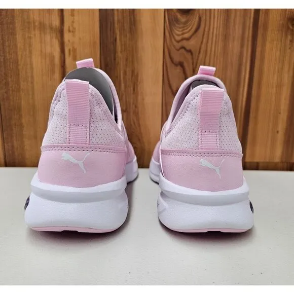 Puma Softride Enzo Evo Slip On Pink Big Kid's Shoes Size 7