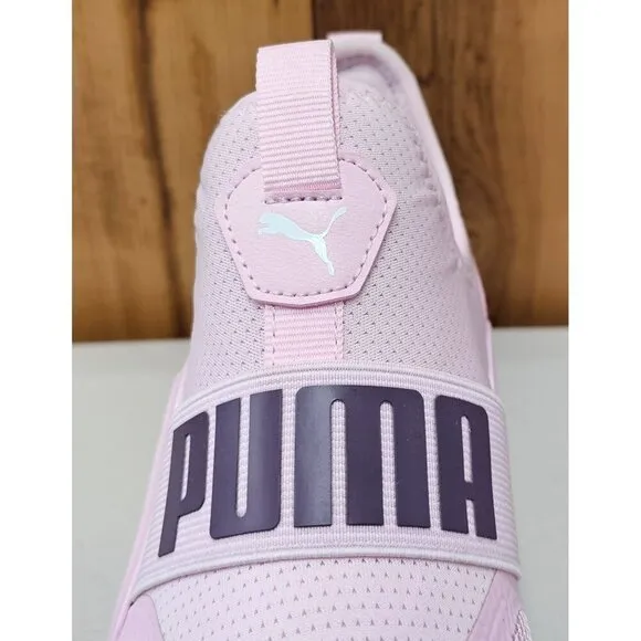 Puma Softride Enzo Evo Slip On Pink Big Kid's Shoes Size 7