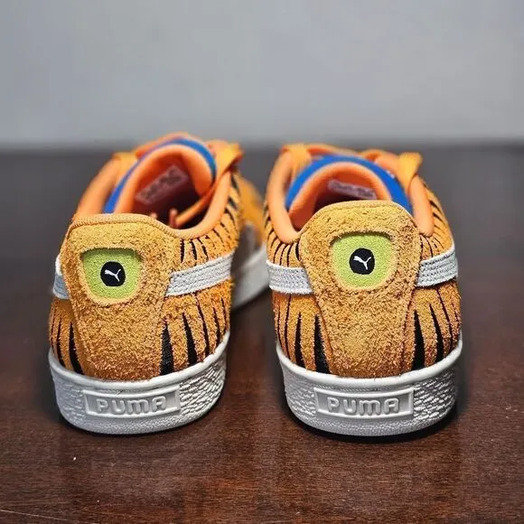 Puma Suede Frosted Flakes Tony The Tiger Shoes Stripes Youth 5.5 Big Kids New