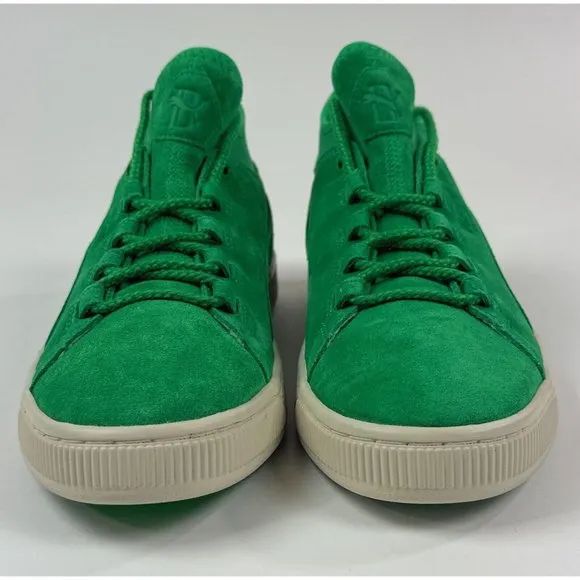Puma Suede Mid Big Sean Mens 9.5 Jelly Bean Green Sneakers Shoes 366252-02