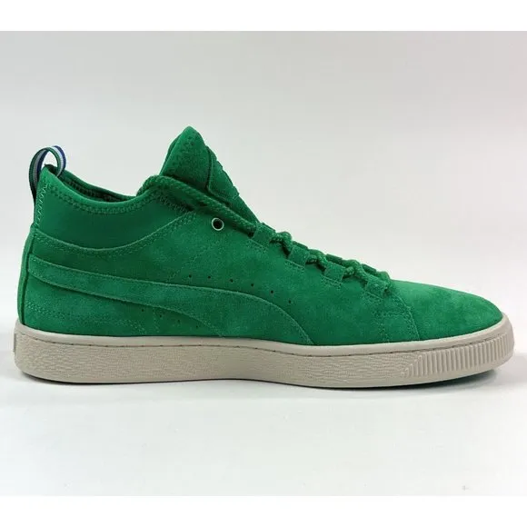 Puma Suede Mid Big Sean Mens 9.5 Jelly Bean Green Sneakers Shoes 366252-02