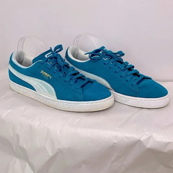PUMA SUEDE XL Ocean Tropic-Puma White