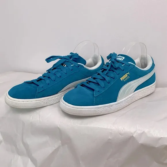 PUMA SUEDE XL Ocean Tropic-Puma White