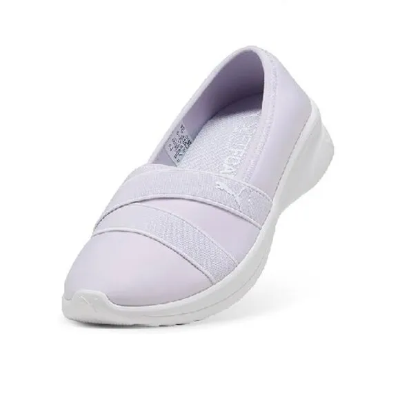 Puma Women's Adelina 2 Slip-On Shoes Purple Size 8