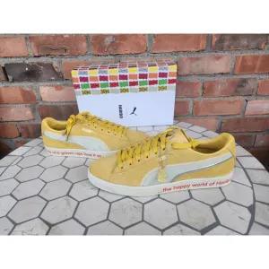 PUMA X HARIBO SUEDE Triplex 382560-01 Mimosa/ White- Men Size 12 US rare