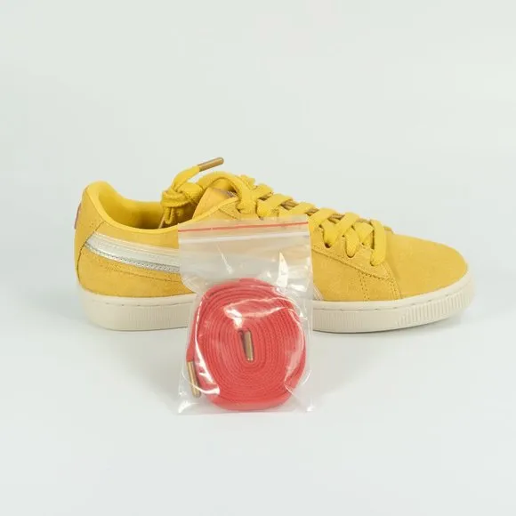 Puma x Haribo Youth Suede Triplex 'Mimosa-Whisper White' 382839-01 size 5 - 7 C