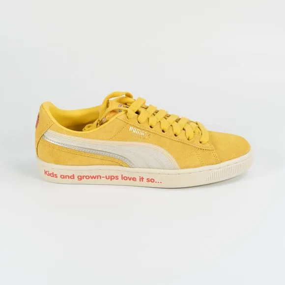 Puma x Haribo Youth Suede Triplex 'Mimosa-Whisper White' 382839-01 size 5 - 7 C