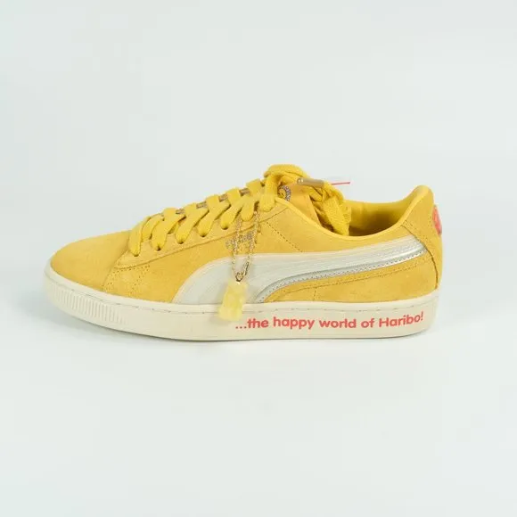 Puma x Haribo Youth Suede Triplex 'Mimosa-Whisper White' 382839-01 size 5 - 7 C