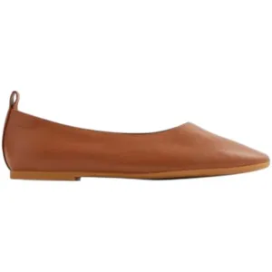 Quince Italian Glove Ballet Flats Italian Leather Slip On Low Top Brown 9 NWOT