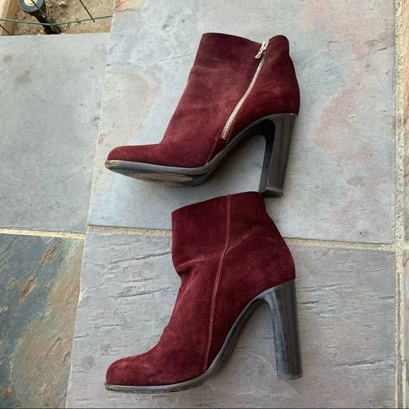 RAG &amp; BONE Avery Suede Zipper Ankle Bootie!