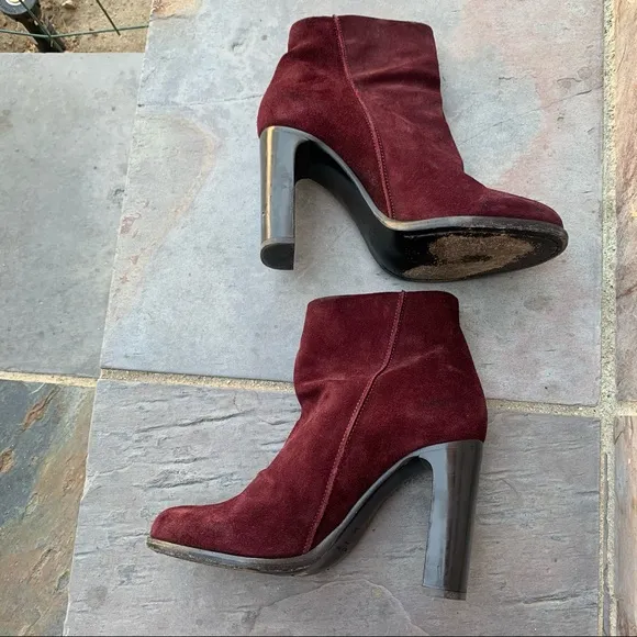 RAG &amp; BONE Avery Suede Zipper Ankle Bootie!