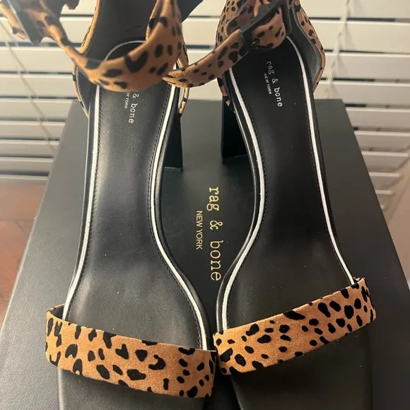Rag &amp; Bone Brown and Black Sandals